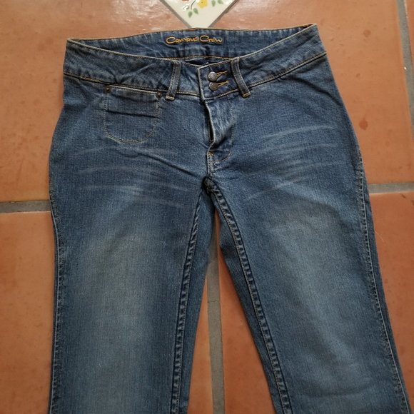 Y2K Campus Crew Medium/Light Wash No Back Pocket Flare Jean - Picture 11 of 12